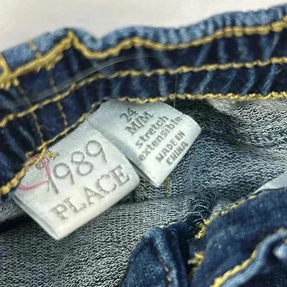 The Children's Place - pull on denim jeans. Size 24 months - Picture 2 of 4